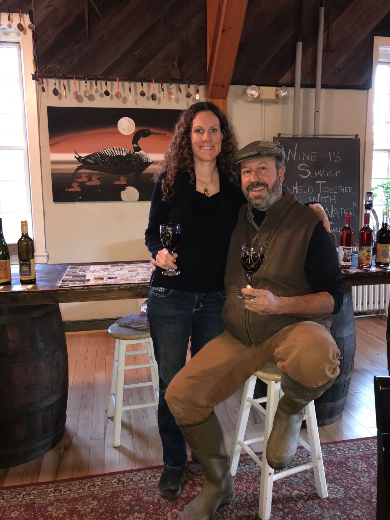 Lisa Woodhams (right) & Will Ouweleen (left)